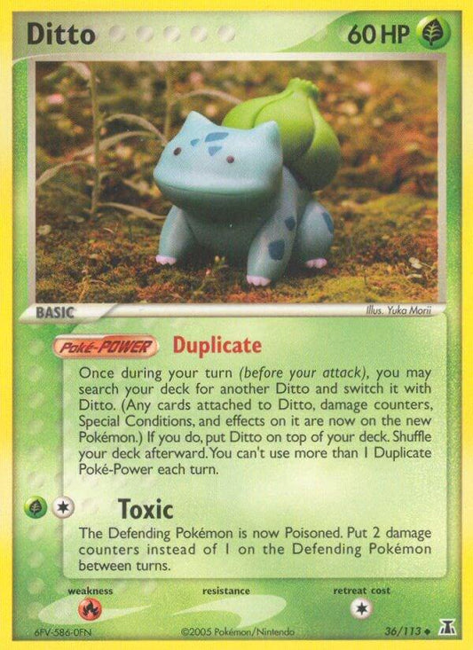 Ditto (Bulbasaur) 36/113