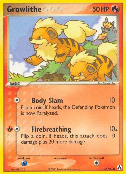 Growlithe 55/92
