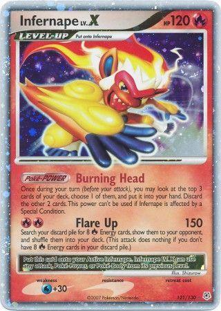 Infernape LV X 121/130