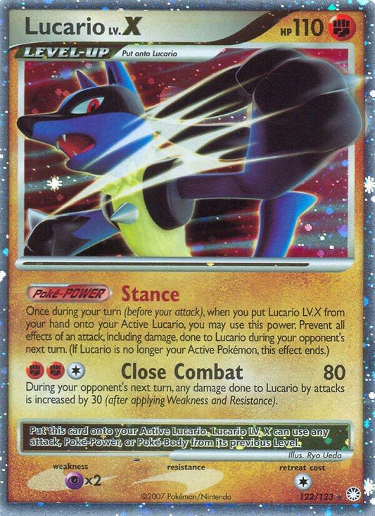 Lucario LV X 122/123
