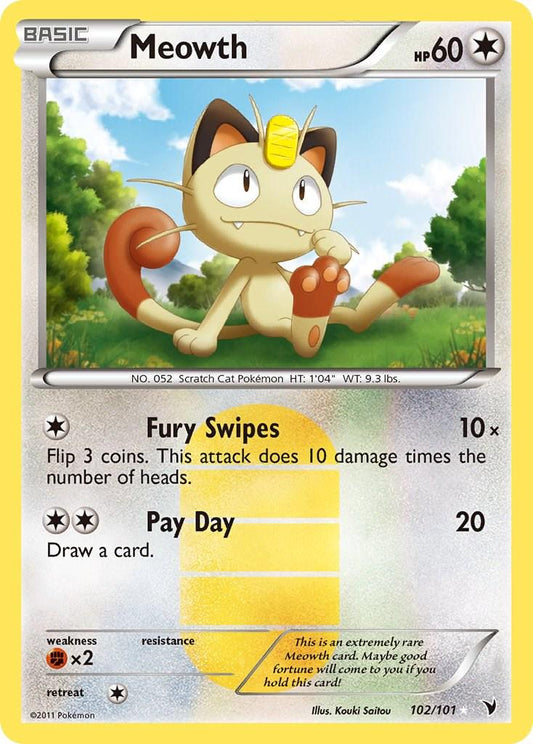 Meowth 102/101