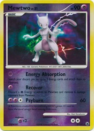 Mewtwo Reverse Holo 9/100