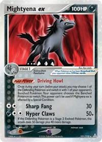 Mightyena ex 101/110