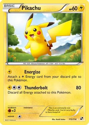 Pikachu 115/114