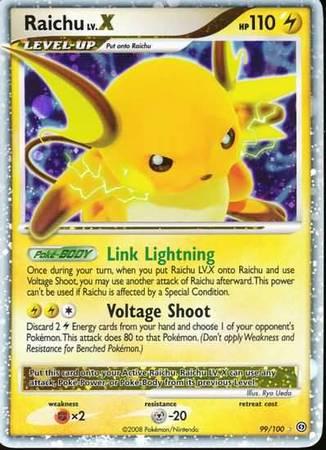 Raichu LV X 99/100