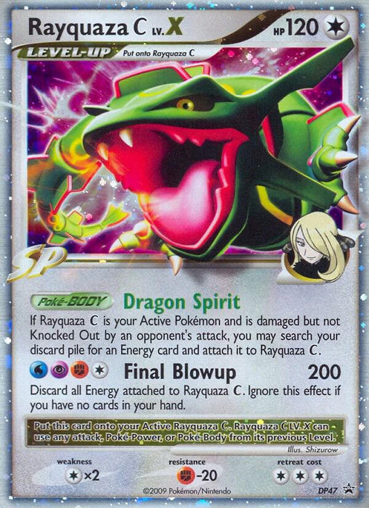 Rayquaza C LV X DP47