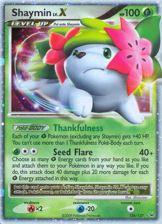 Shaymin LV X 126/127