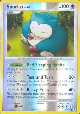 Snorlax 81/111