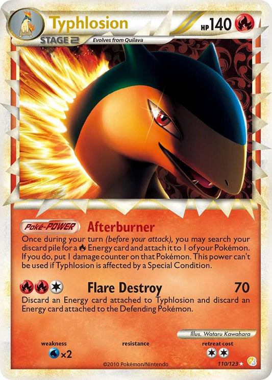Typhlosion 110/123