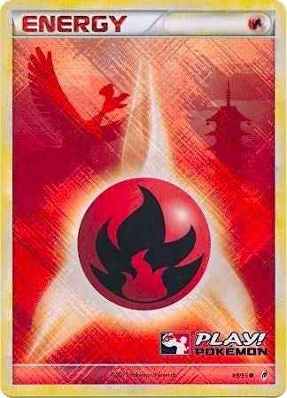 Fire Energy - 89/95 (Play! Pokemon) (089/095) (Holofoil) (League & Championship Cards)