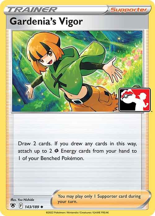 Gardenia's Vigor - 143/189 (143/189) (Normal) (Prize Pack Series Cards)