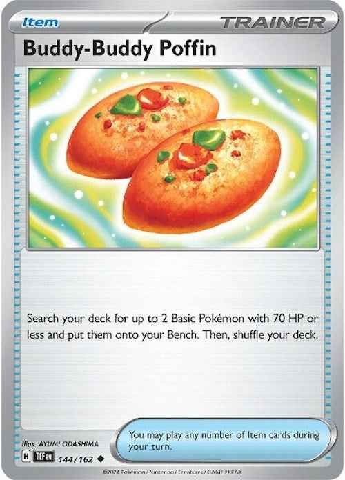 Buddy-Buddy Poffin (144/162) (Normal) (SV05: Temporal Forces)