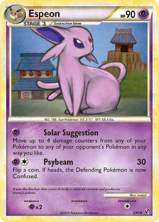 Espeon (2/90) (Holofoil) (Undaunted)