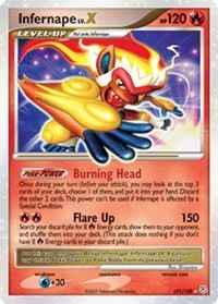 Infernape LV.X (121/130) (Holofoil) (Diamond and Pearl)