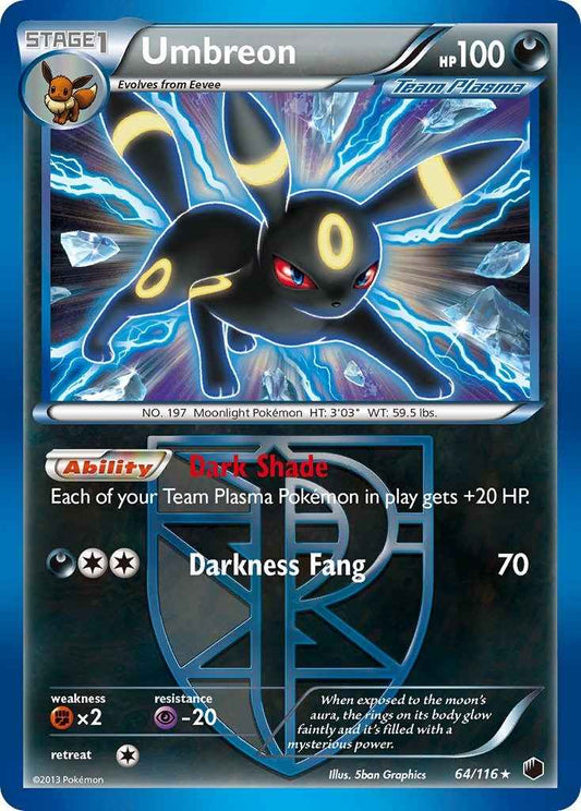 Umbreon (Team Plasma) (64/116) (Holofoil) (Plasma Freeze)