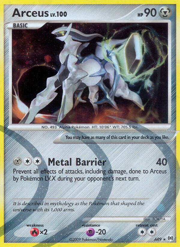 Arceus (Holofoil) AR9