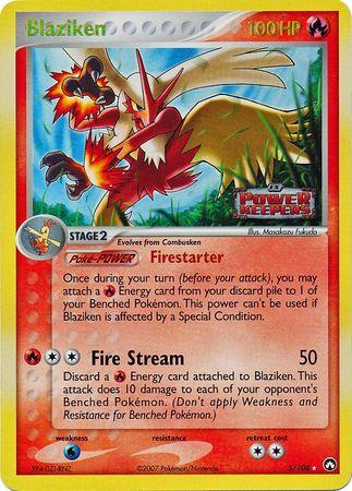Blaziken (Reverse Holo) 5/108