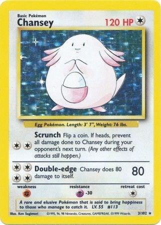 Chansey 3/102