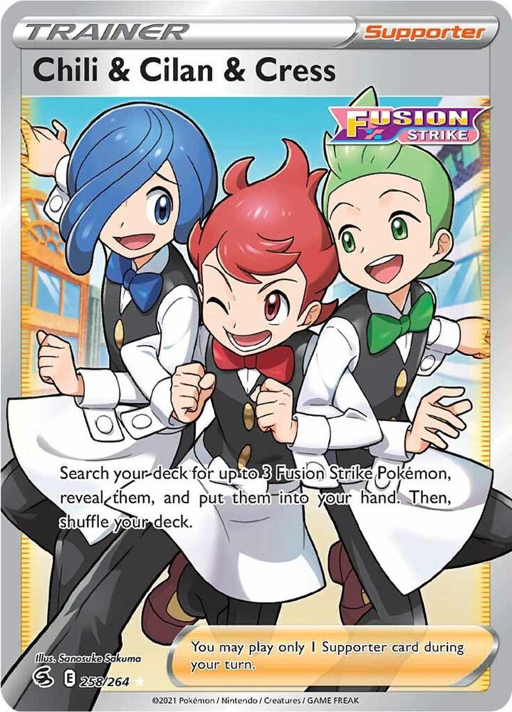 Chili & Cilan & Cress (Holofoil) 258/264