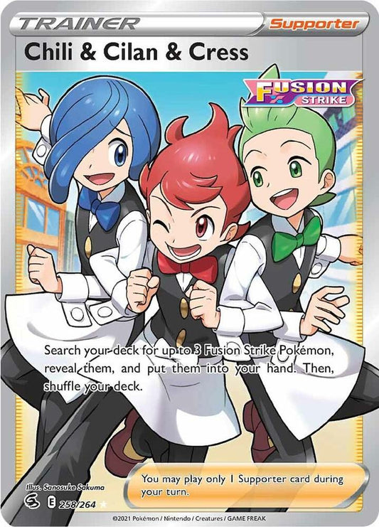 Chili & Cilan & Cress (Holofoil) 258/264