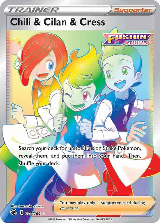 Chili & Cilan & Cress (Holofoil) 273/264