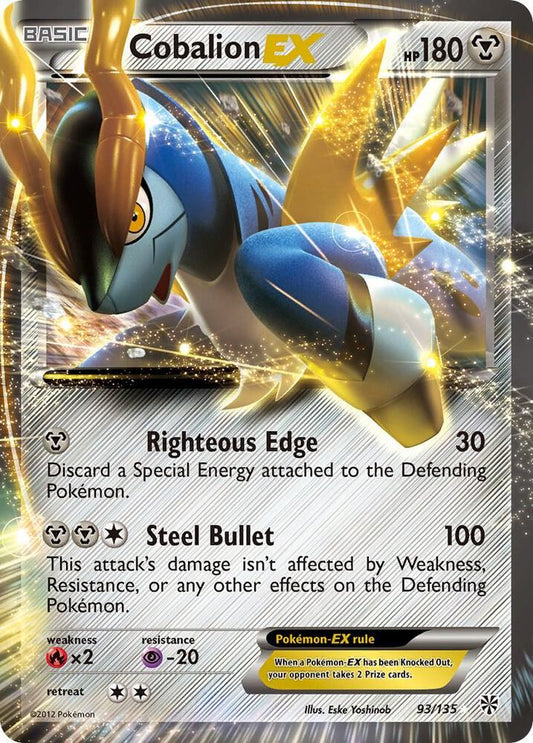 Cobalion EX (Holofoil) 93/135