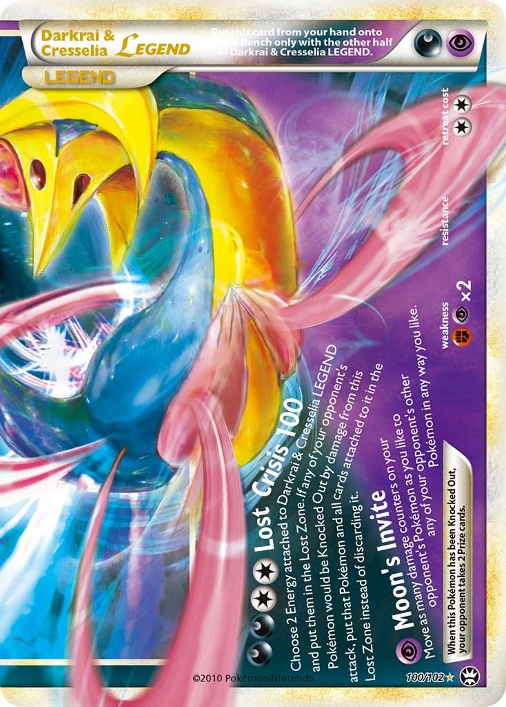 Darkrai & Cresselia Legend (Bottom) 100/102
