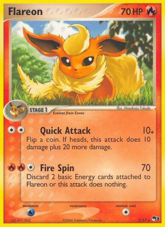 Flareon (Holofoil) 2/17