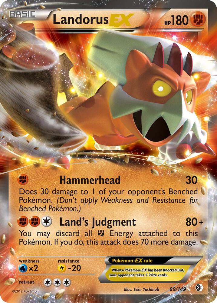 Landorus EX (Holofoil) 89/149