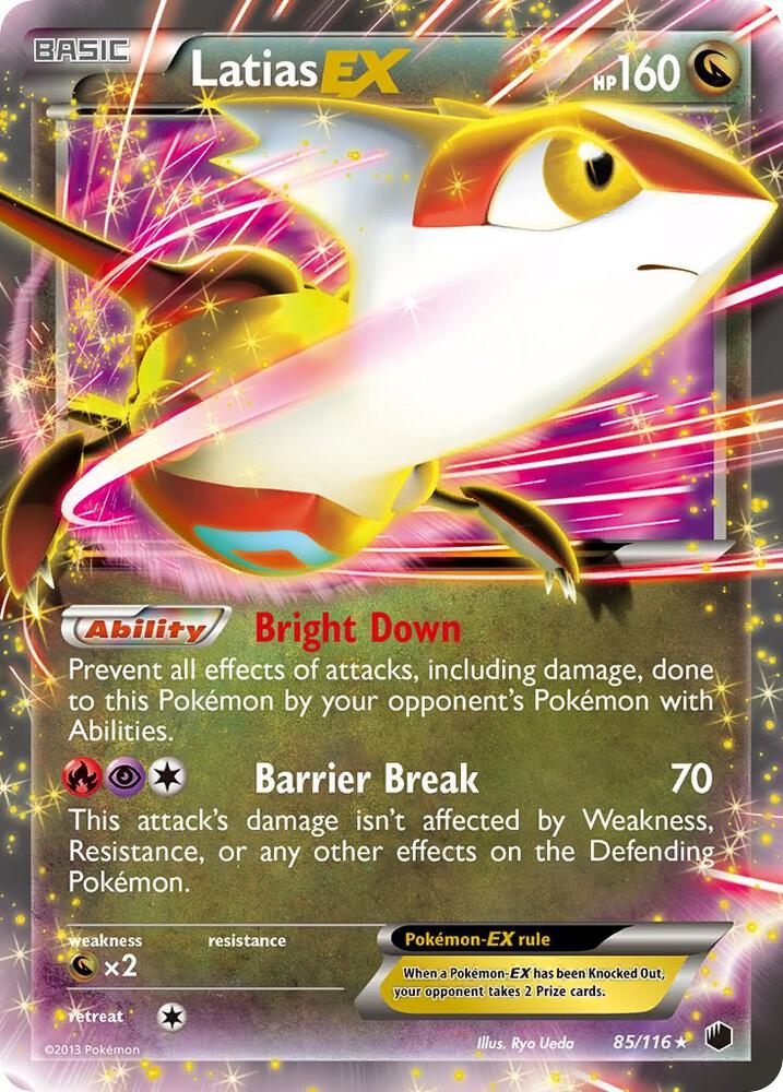 Latias EX (Holofoil) 85/116