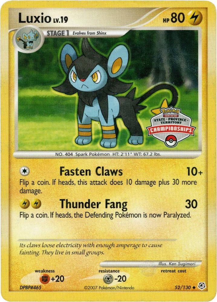 Luxio State Championships 52/130