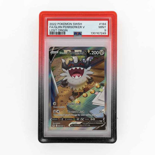 Galarian Perrserker V 184/196 PSA 9