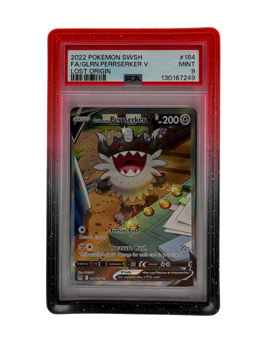 Galarian Perrserker V 184/196 PSA 9