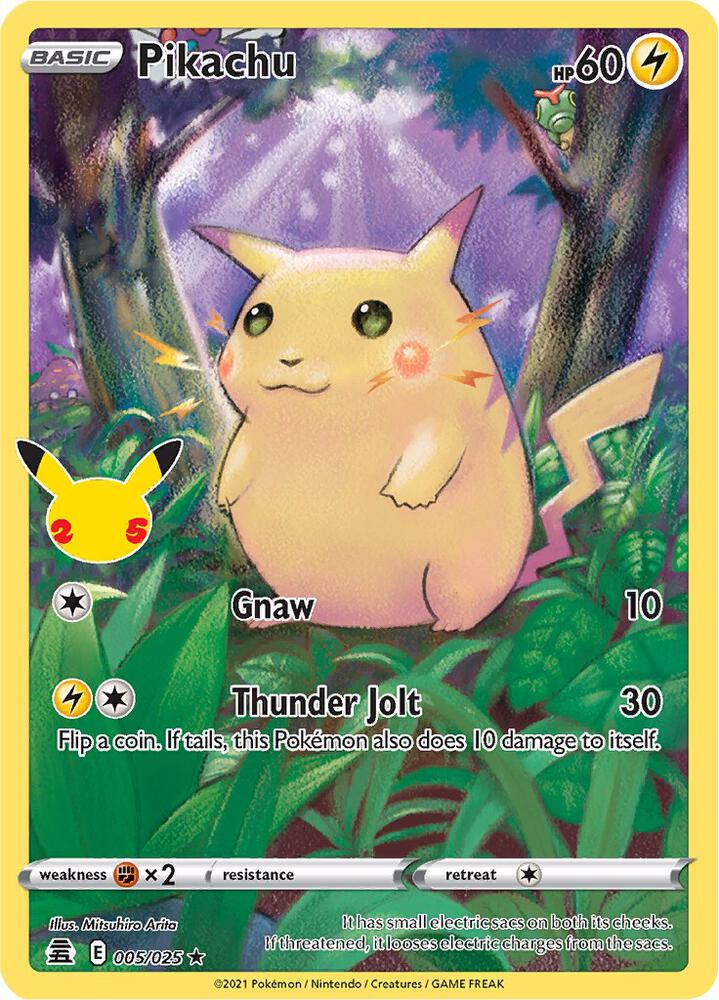 Pikachu (Celebrations) 005/025