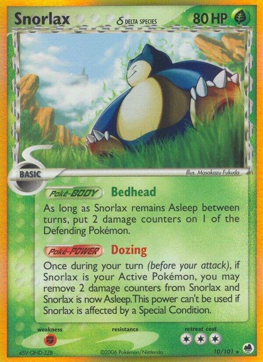 Snorlax Delta Species 10/101