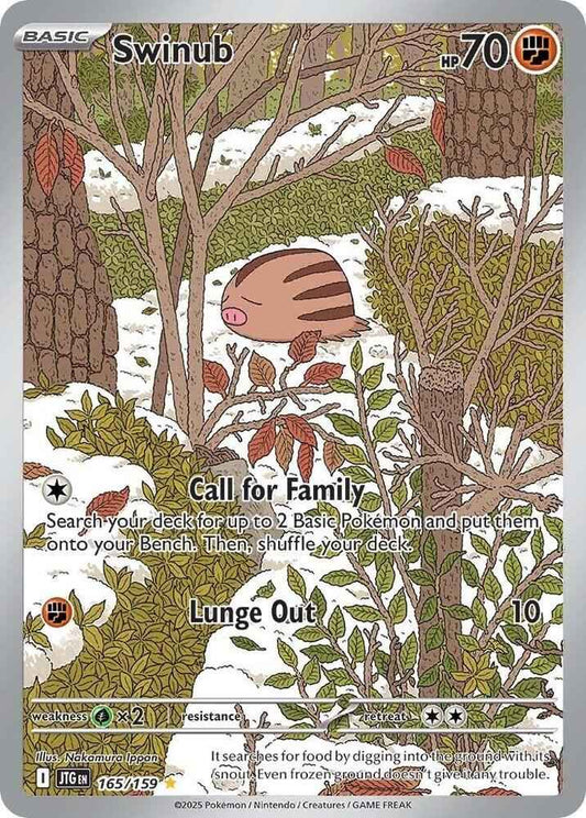 Swinub (Holofoil) 165/159